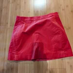 J. Crew Scarlet Mini Skirt
